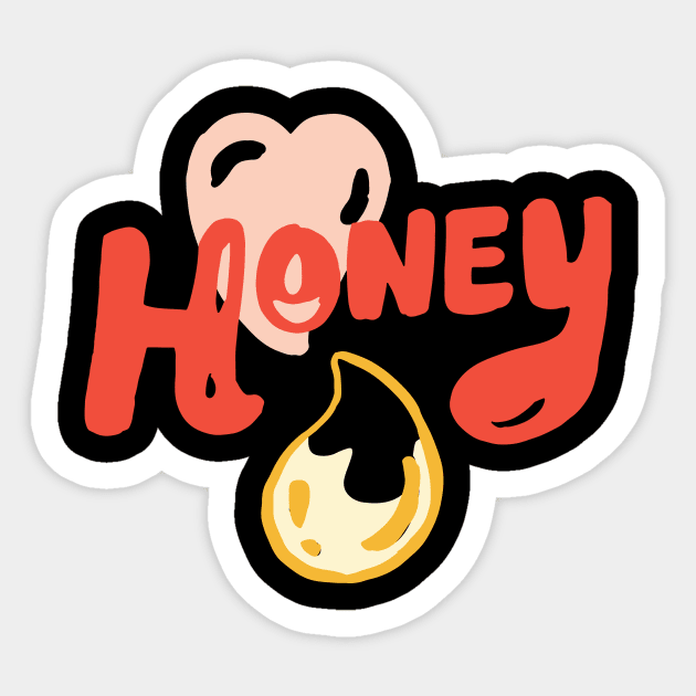 honey Sticker by rayanammmar